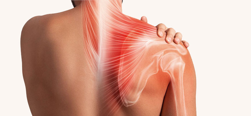 Patient with chronic shoulder pain in need of Advanced Joint Pain Relief
